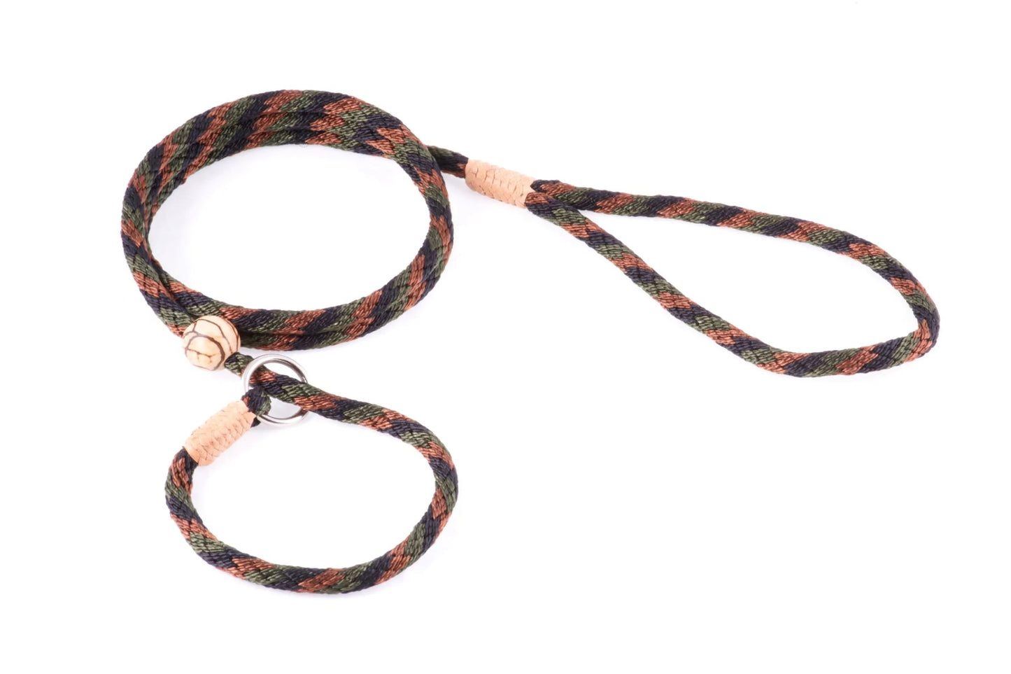 Nylon Slip Lead With Stopper (4 ft x 1/4in or 6mm)
