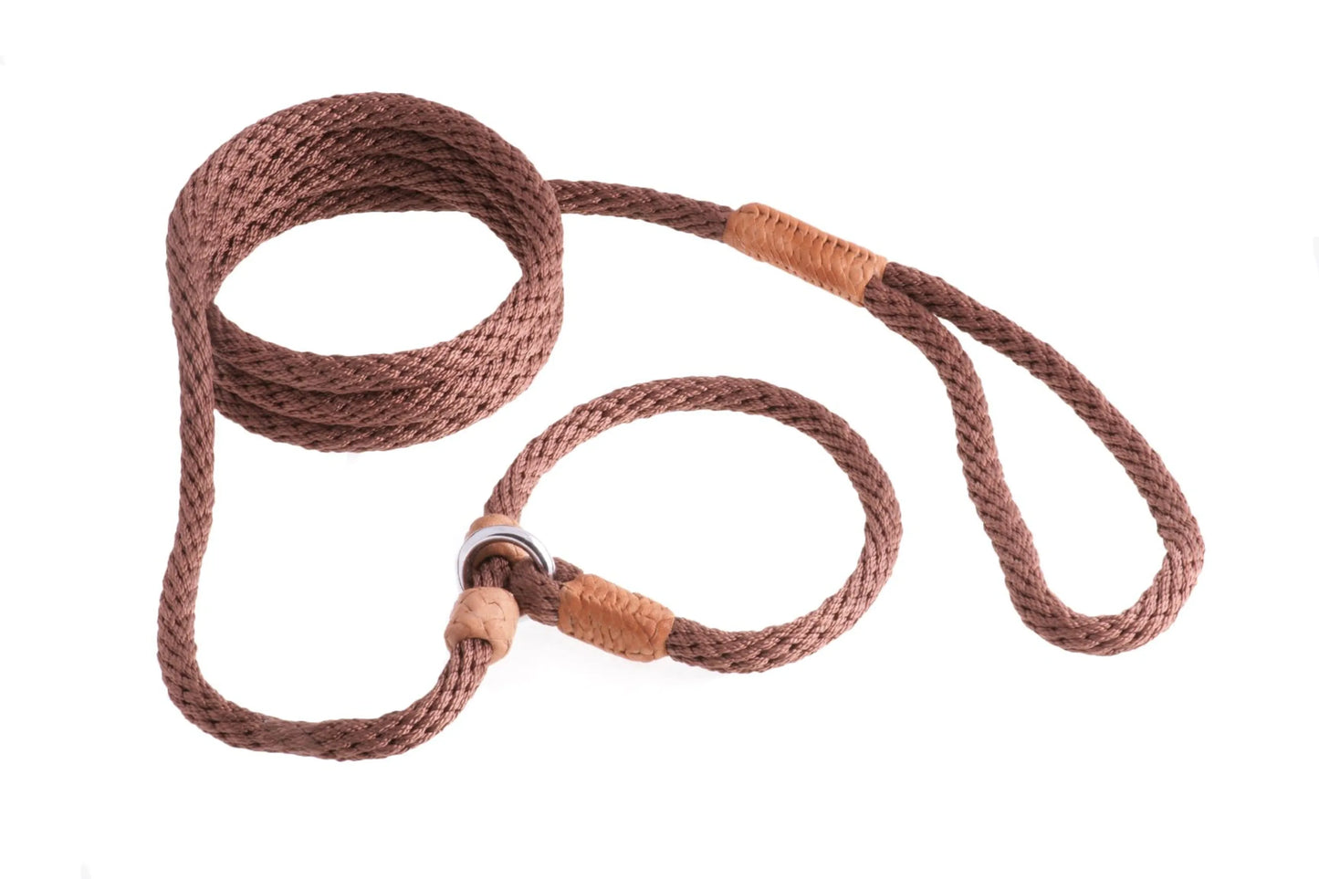 Nylon Slip Leash With 2 Stoppers (6ft x 5/16in or 8mm)