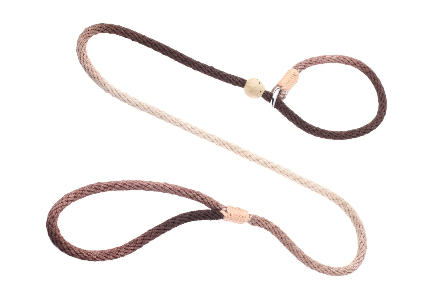Nylon Slip Leash With 2 Stoppers (6ft x 5/16in or 8mm)