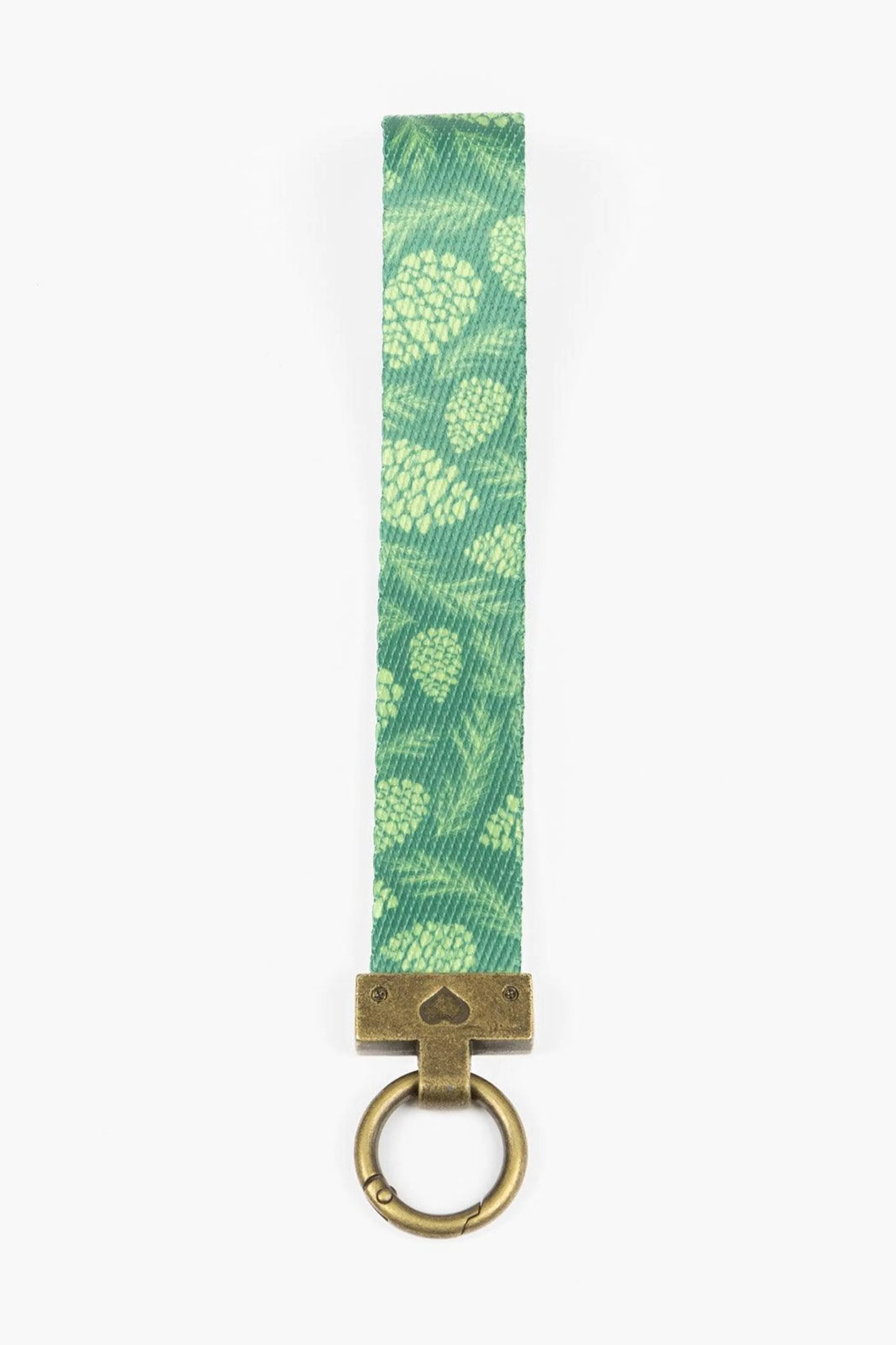 Pine Cone Pup Wristlet Keychain
