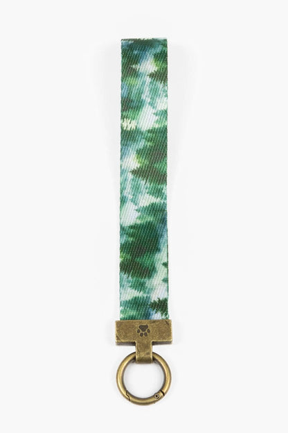 Evergreen Explorer Wristlet Keychain