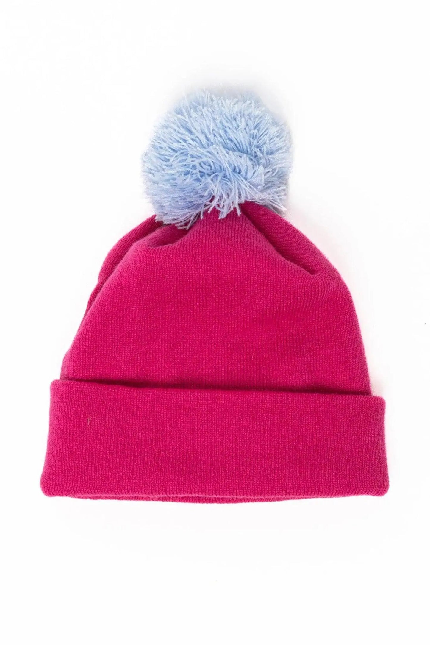 Red Mountain Syrah Winter Hat with Pom Pop
